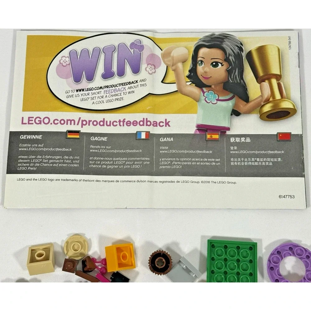 LEGO Friends Archery Range Set 41120 Multi Mia Minifigure Target Hedgehog